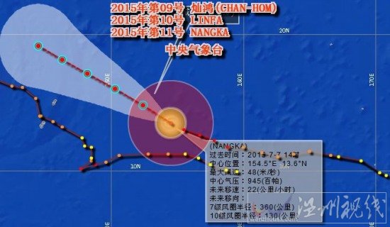 温州台风浪卡路径图