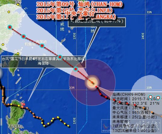 台风灿鸿最新消息