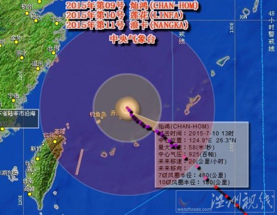 台州台风最新消息