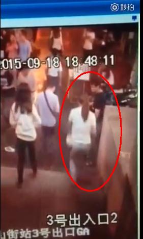 南京三山街情侣吵架视频图片