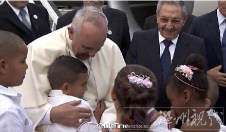 教皇访问古巴