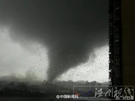10.4广州顺德龙卷风