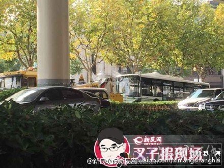 上海延安路交通事故