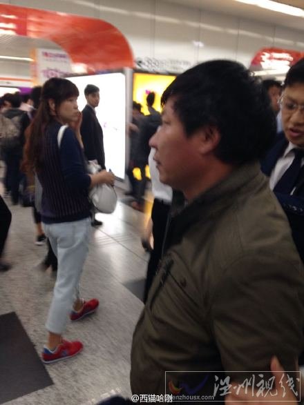 上海地铁猥琐男被抓