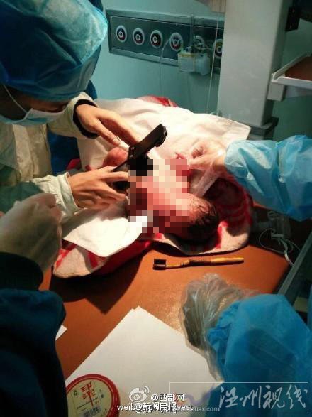 陕西渭南一女孩产子用竹签将孩子刺死