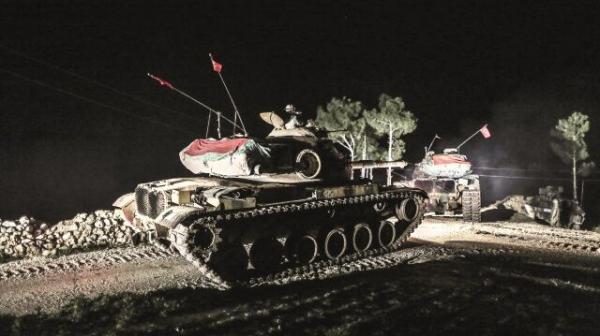 土耳其坦克入伊拉克