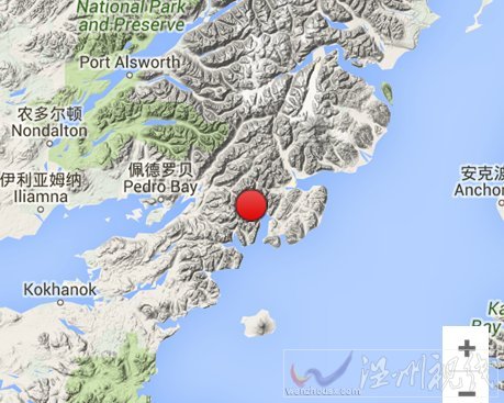 美国阿拉斯加半岛地震