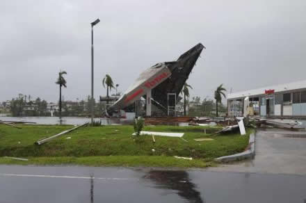 飓风温斯顿袭击斐济