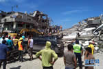 厄瓜多尔沿岸地震房屋倒