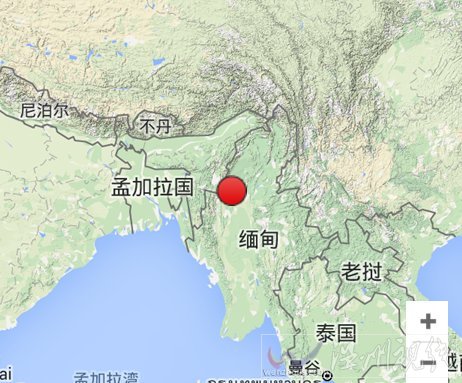 缅甸7.2级地震