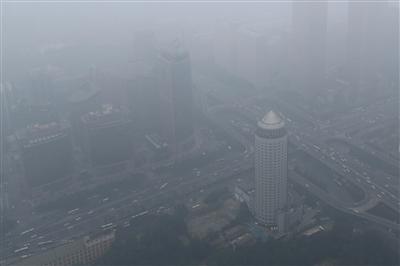 北京陷五级重污染