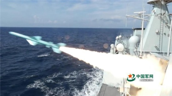 中国海军三大舰队南海军事演习