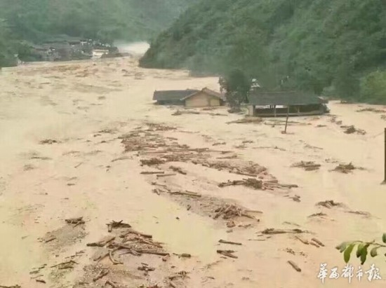 九寨沟特大泥石流