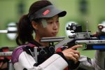 女子10米气步枪预赛 易思玲晋级决赛
