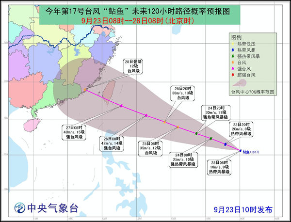 台风鲇鱼生成