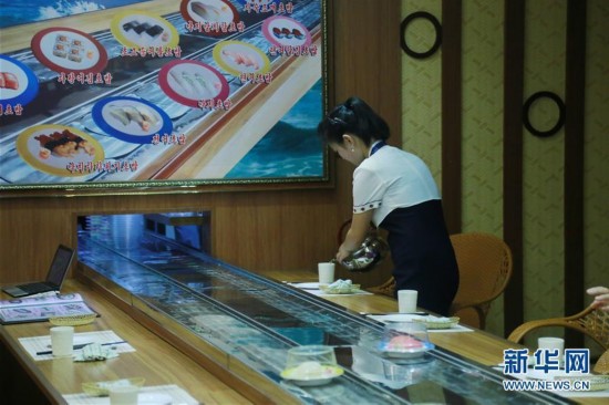 朝鲜首家寿司餐厅