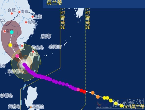 超强台风莫兰蒂影响高铁 浙江23趟动车停运