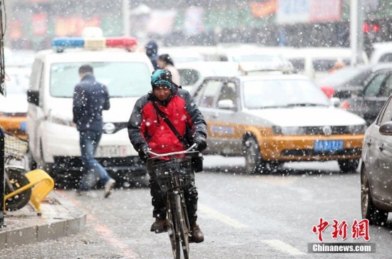 长春迎初雪