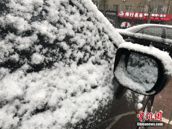 长春迎初雪