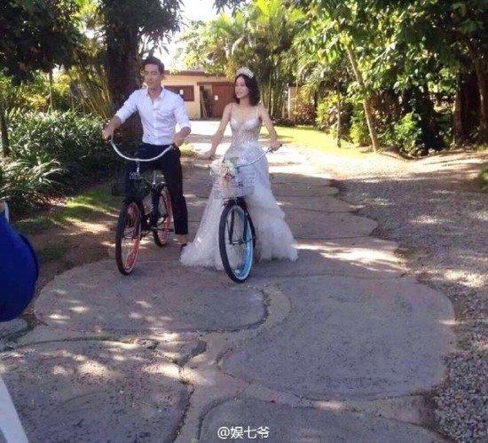 刘翔吴莎低调完婚