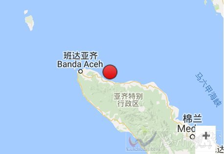 印尼发生6.8级地震