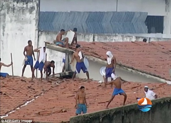 巴西监狱发生暴动