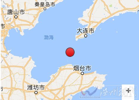长岛县海域地震