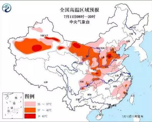 最强高温天气来袭