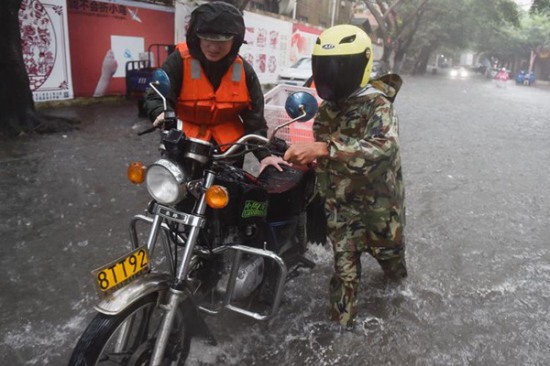 台风海棠二次登陆福清风力不大暴雨影响福建浙江江西