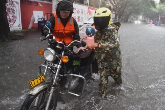 台风海棠二次登陆福清风力不大暴雨影响福建浙江江西