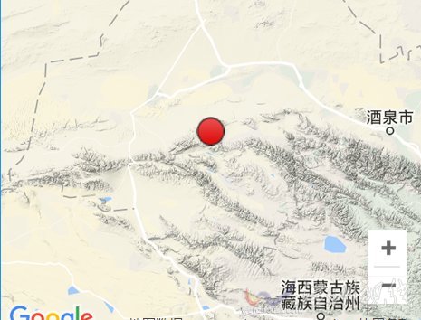 肃北地震