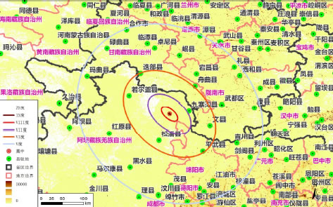 四川阿坝州发生地震已造成19人遇难343人受伤