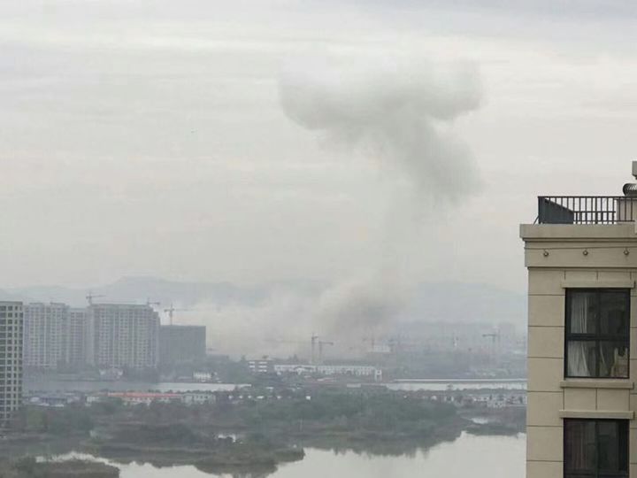 宁波市江北区庄桥街道爆炸