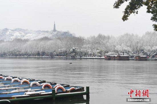 杭州下雪了