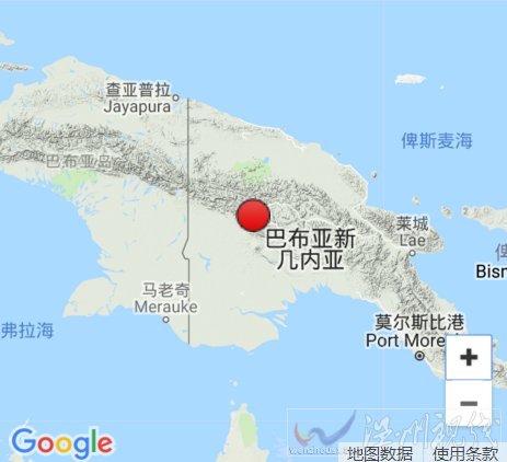 巴布亚新几内亚地震