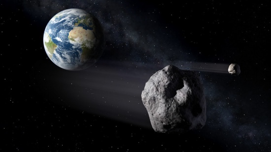 小行星将冲向地球