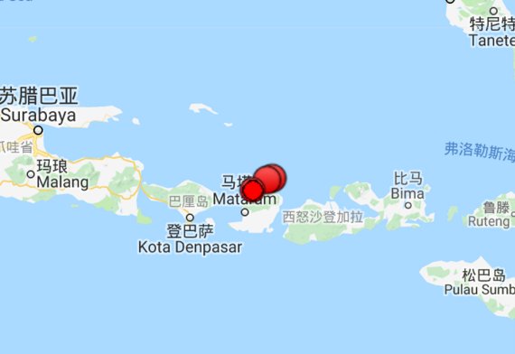 印尼龙目岛地震