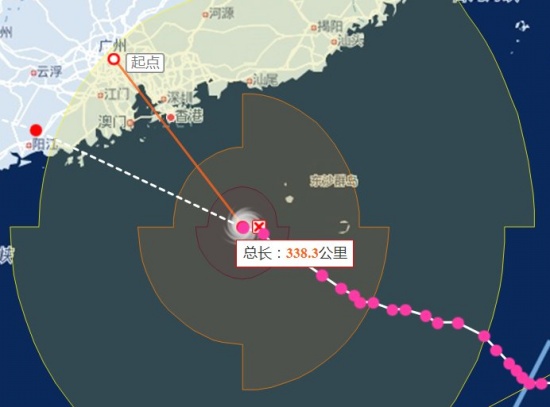 山竹台风对广州的影响