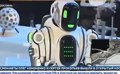 俄最先进机器人