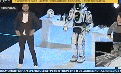 俄最先进机器人