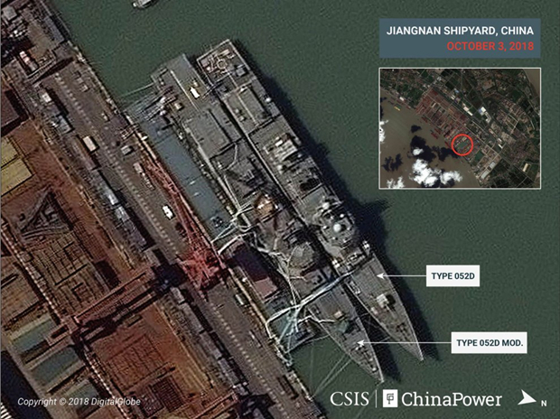 美国偷看中国造船