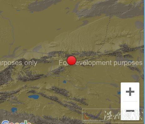 新疆若羌县地震