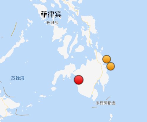 菲律宾棉兰老岛海域6.4级地震