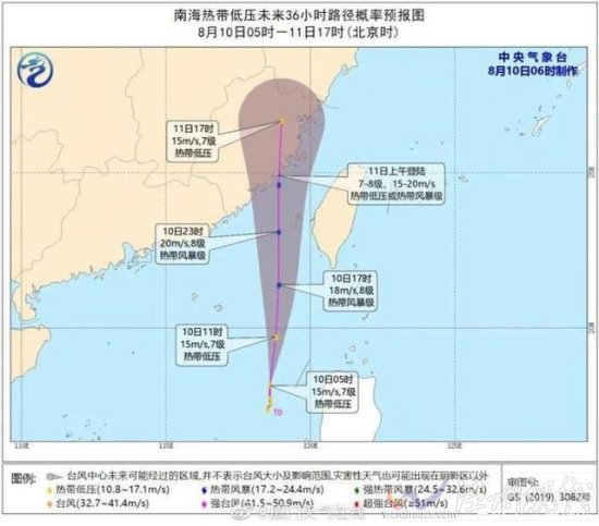 今年第6号台风米克拉生成