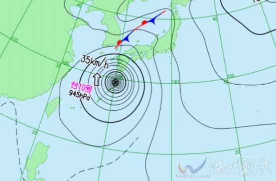 日本台风海神逼近