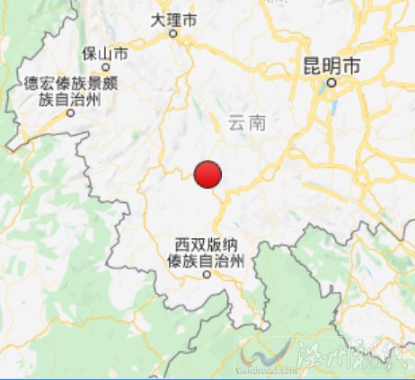 云南普洱市景谷县发生3.0级地震