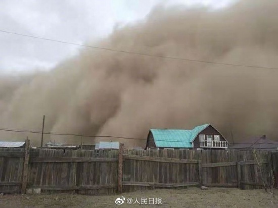 蒙古国暴风雪强沙尘已致9人死亡12人失踪