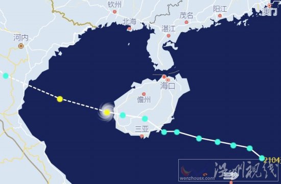 第4号台风小熊路径图