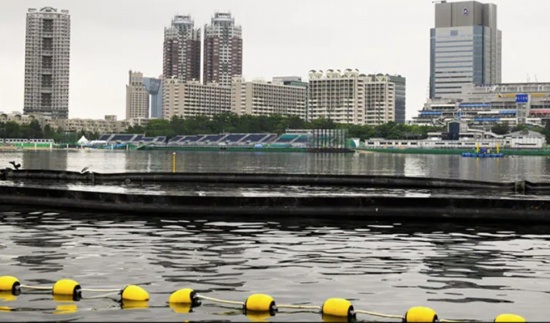 奥运会游泳比赛游泳场海湾污染很臭