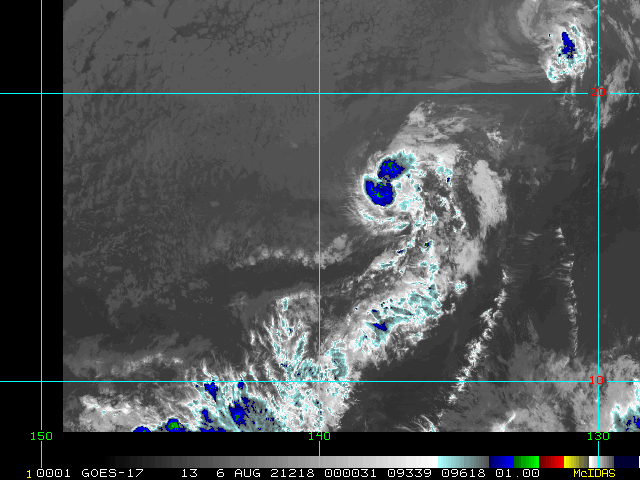 东北太平洋台风“希梅纳”生成